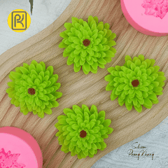 Khuôn silicon hoa cúc