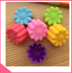 Combo 10 khuôn silicon làm rau câu hoa cúc bi