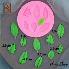 Khuôn silicon chiếc lá