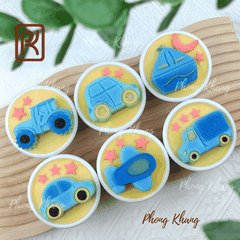 Khuôn silicon làm rau câu hình chiếc xe