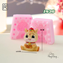 Khuôn silicon ngựa chiêu tài