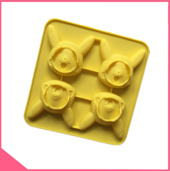 Khuôn silicon làm rau câu pikachu
