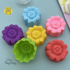 Combo 10 khuôn silicon hoa dâm bụt
