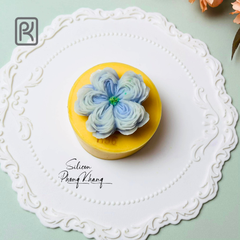 Khuôn silicon hoa hồng size lớn