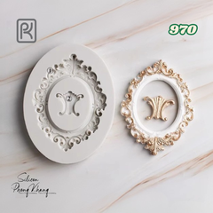 Khuôn silicon khung hình tròn