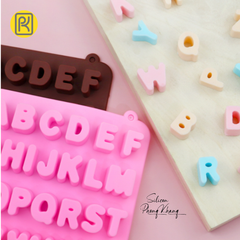 Khuôn silicon chữ cái