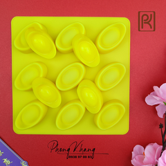 Khuôn silicon làm rau câu thỏi vàng nhỏ
