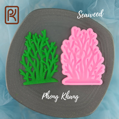 [Ảnh thực] Khuôn silicon 3d Phong Khang làm rau câu hình rong biển lớn