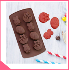 Khuôn silicon trứng phục sinh