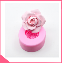 Khuôn silicon 4d hình hoa hồng