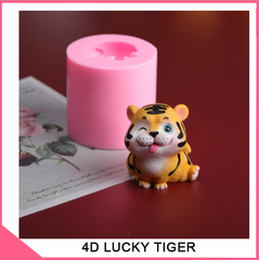 Khuôn silicon 4d hình con cọp