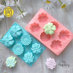 Khuôn silicon hoa cẩm chướng