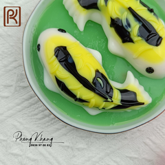 Khuôn silicon làm rau câu hình cá chép koi