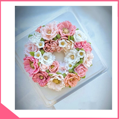 Khuôn silicon 4d hình hoa đào nhí