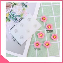 Khuôn silicon 4d hình hoa đào nhí