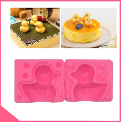 Khuôn silicon 4d hình vịt con