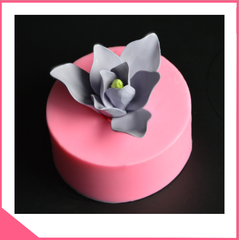 Khuôn silicon 4d làm rau câu hoa lan