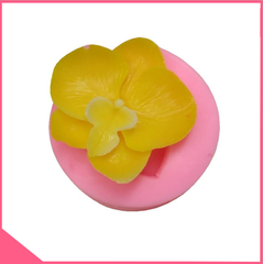 Khuôn silicon 4d  làm rau câu hoa lan hồ điệp