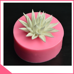 Khuôn silicon 4d làm rau câu hoa súng