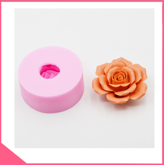 Khuôn silicon 4d làm rau câu hoa hồng