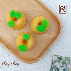 Khuôn silicon làm rau câu hình chiếc lá mini