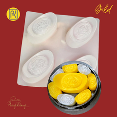 Khuôn rau câu 4 thỏi vàng