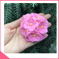 Khuôn silicon 4d  làm chùm hoa tú cầu