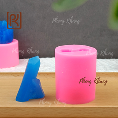 Khuôn silicon làm rau câu hình băng đá dài