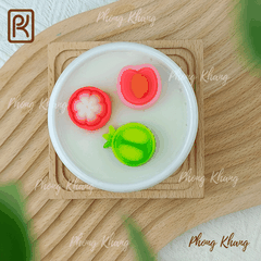 Khuôn silicon Phong Khang làm rau câu hình trái cây