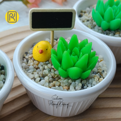 Khuôn silicon sen đá