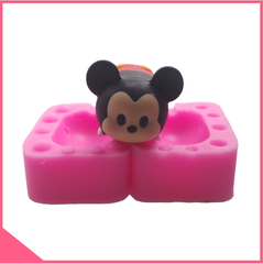 Khuôn silicon 4d làm rau câu nhân vật hoạt hình Disney (Mickey trai)