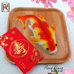 Khuôn nhựa PP làm rau câu cá chép lớn 23cm