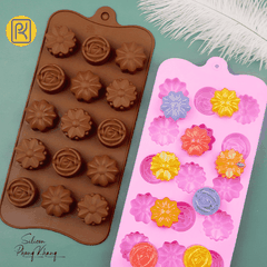 Khuôn silicon hoa mai
