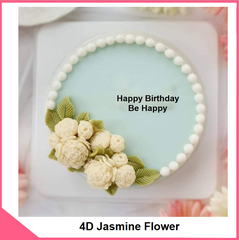 Khuôn silicon 4d làm rau câu chùm hoa lài