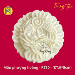 Khuôn rau câu phượng hoàng