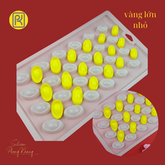 Khuôn rau câu thỏi vàng lớn nhỏ