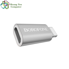 Đầu Chuyển Cho Cáp Sạc Borofone Micro Usb ra Type C / Lightning - BH 12 Tháng Chính Hãng