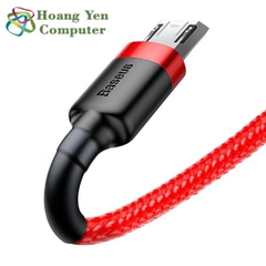 Cáp Sạc MICRO USB Baseus Cafule Hổ Trợ Truyền Dữ Liệu Cho Android - BH Chính Hãng 12 Tháng