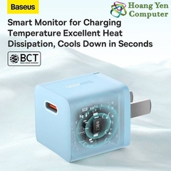 Bộ Sạc Nhanh 20W Baseus GaN5 Mini - Type C to Light, PD20W - Hoàng Yến Computer