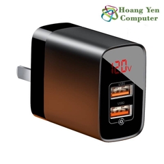 Cốc Sạc Nhanh Baseus Mirror Lake 2 Cổng USB (Sạc Nhanh 18W) - BH 12 Tháng Chính Hãng