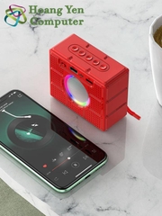 Loa Bluetooth Mini Borofone BR16 V5.1, Tích Hợp Đèn LED, Âm Thanh Lớn Rõ - BH 1 Năm