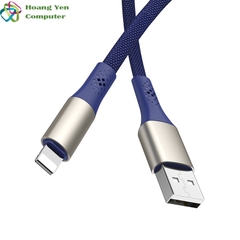 Cáp Sạc IPHONE Borofone BU7 Dài 1.2M Dây Dù Chống Đứt - BH 12 Tháng 1 đổi 1 (MÀU SẮC NGẪU NHIÊN)