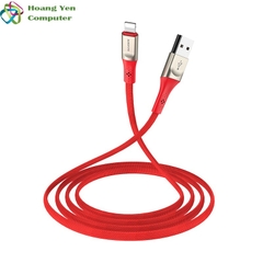 Cáp Sạc IPHONE Borofone BU7 Dài 1.2M Dây Dù Chống Đứt - BH 12 Tháng 1 đổi 1 (MÀU SẮC NGẪU NHIÊN)