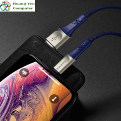 Cáp Sạc IPHONE Borofone BU7 Dài 1.2M Dây Dù Chống Đứt - BH 12 Tháng 1 đổi 1 (MÀU SẮC NGẪU NHIÊN)