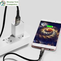 Cáp Sạc MICRO USB Borofone BU7 Dài 1.2M Dây Dù Cho Android - BH 12 Tháng 1 đổi 1 (MÀU SẮC NGẪU NHIÊN)