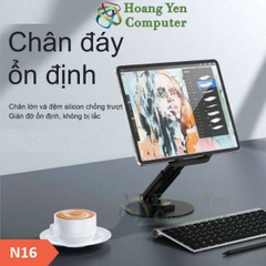 Giá Đỡ Điện Thoại BYZ N16 Chất Liệu Kim Loại, Kiểu Dáng Sang Trọng - hoangyencomputer | Giá đỡ máy tính bảng