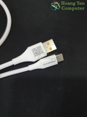 Cáp Sạc Pisen TYPE C Cho Android Dài 1M - Sạc Nhanh QC3.0 18W, VOOC 22.5W - BH 6 tháng 1 đổi 1