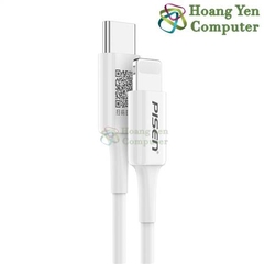 Cáp Sạc Nhanh PD20W Type C to Lighting Pisen CL-PD (Độ Dài 1M) - BH 6 Tháng - Hoàng Yến Computer