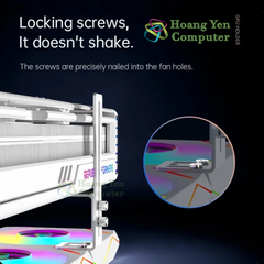 Trụ Chống Xệ VGA Coolmoon F1 - Hợp Kim Nhôm Chắc Chắn, Điều Chỉnh Linh Hoạt | Hoangyencomputer