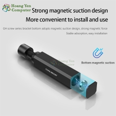 Trụ Chống Card COOLMOON GH Có Đế Hít Nam Châm, Tùy Chỉnh Độ Cao - Chống Cong Main / Chống Xệ VGA - Hoàng Yến Computer